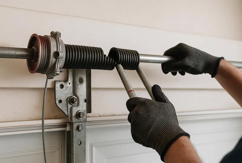 Garage Door Spring Repair in Mulberry